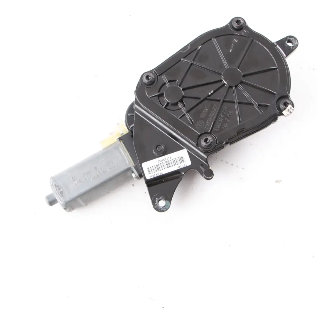 Folding Top Roof Drive Motor Unit Rear Left N/S to Mini F57 Convertible with Part number 7464534 Mini F57 Convertible Folding Top Roof Drive Motor Unit Rear Left N/S - SKU 7464534 - Part number 7464534