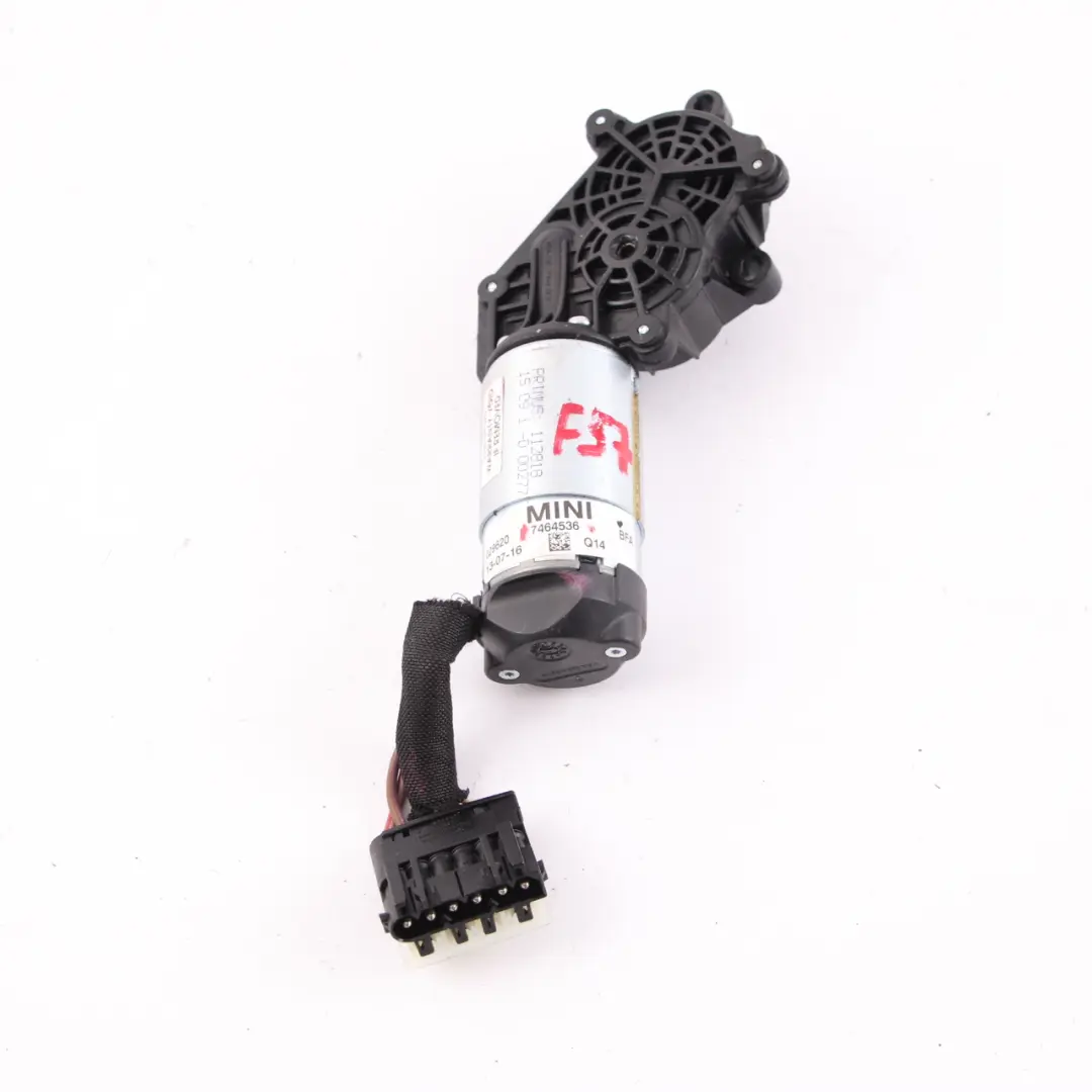 Verdeck Verrie Gelung Mechanismus Aktuator Motor für Mini F57 Cabrio Drive mit Teilenummer 7464536 Mini F57 Cabrio Drive Verdeck Verrie Gelung Mechanismus Aktuator Motor - SKU 7464536 - Teilenummer 7464536