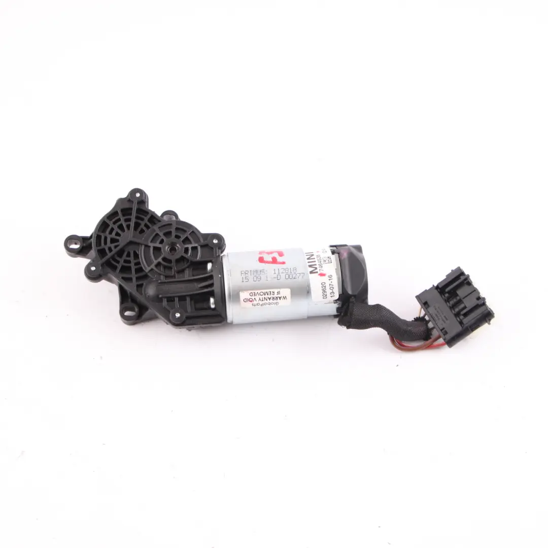 Verdeck Verrie Gelung Mechanismus Aktuator Motor für Mini F57 Cabrio Drive mit Teilenummer 7464536 Mini F57 Cabrio Drive Verdeck Verrie Gelung Mechanismus Aktuator Motor - SKU 7464536 - Teilenummer 7464536