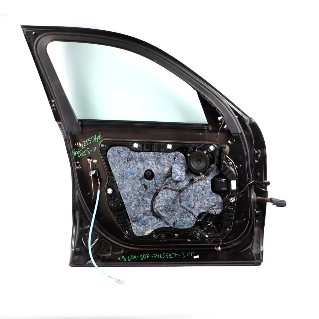 Door Front Left N/S Sophistograu Sophisto Grey Metallic - A90 to BMW X3 G01 with Part number 7465527 BMW X3 G01 Door Front Left N/S Sophistograu Sophisto Grey Metallic - A90 - SKU 7465527-SOP - Part number 7465527