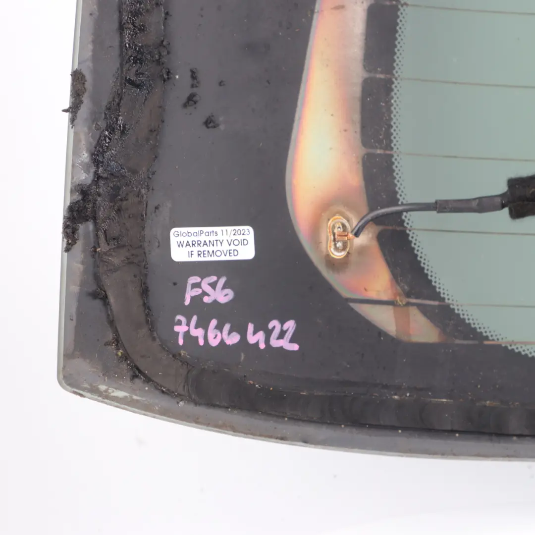 Boot Trunk Lid Glass Window Glazing Tinted AS3 to Mini F56 Rear Tailgate with Part number 7466422 Mini F56 Rear Tailgate Boot Trunk Lid Glass Window Glazing Tinted AS3 - SKU 7466422 - Part number 7466422