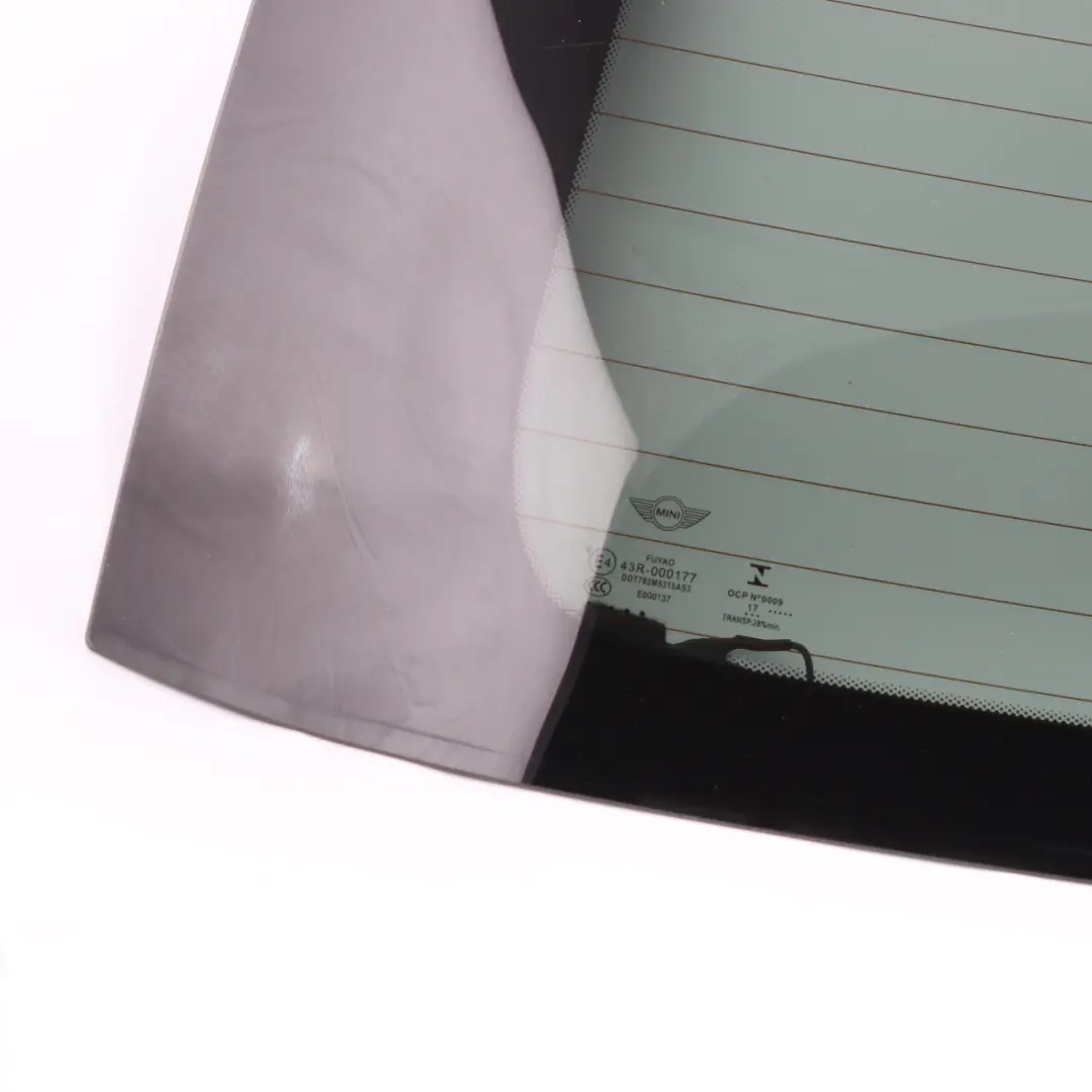 Boot Trunk Lid Glass Window Glazing Tinted AS3 to Mini F56 Rear Tailgate with Part number 7466422 Mini F56 Rear Tailgate Boot Trunk Lid Glass Window Glazing Tinted AS3 - SKU 7466422 - Part number 7466422