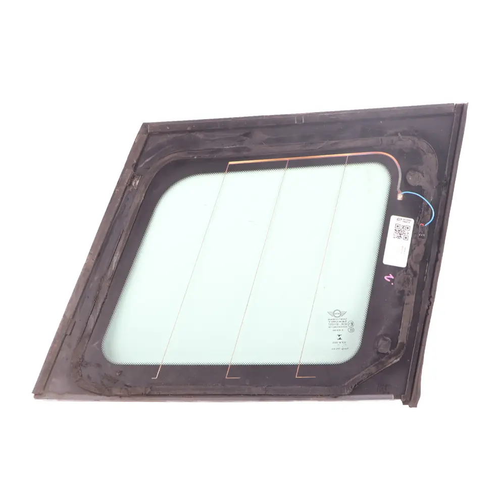 Left N/S Side Glass Quarter Window Glazing AS2 to Mini Clubman F54 Rear with Part number 7466435 Mini Clubman F54 Rear Left N/S Side Glass Quarter Window Glazing AS2 - SKU 7466435 - Part number 7466435