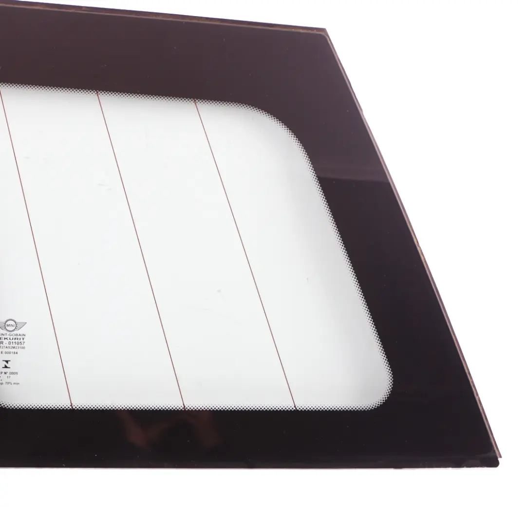 Vitrage arrière gauche Vitrage de la vitre custode AS2 pour Mini Clubman F54 à propos du numéro de pièce 7466435 Mini Clubman F54 Vitrage arrière gauche Vitrage de la vitre custode AS2 - SKU 7466435 - Numéro de pièce 7466435