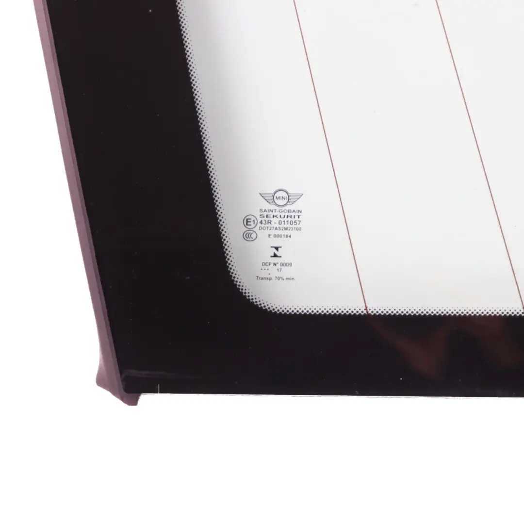 Lado Izquierdo Trasero Cristal Ventana Acristalamiento AS2 para Mini F54 con número de pieza 7466435 Mini F54 Lado Izquierdo Trasero Cristal Ventana Acristalamiento AS2 - SKU 7466435 - Número de pieza 7466435