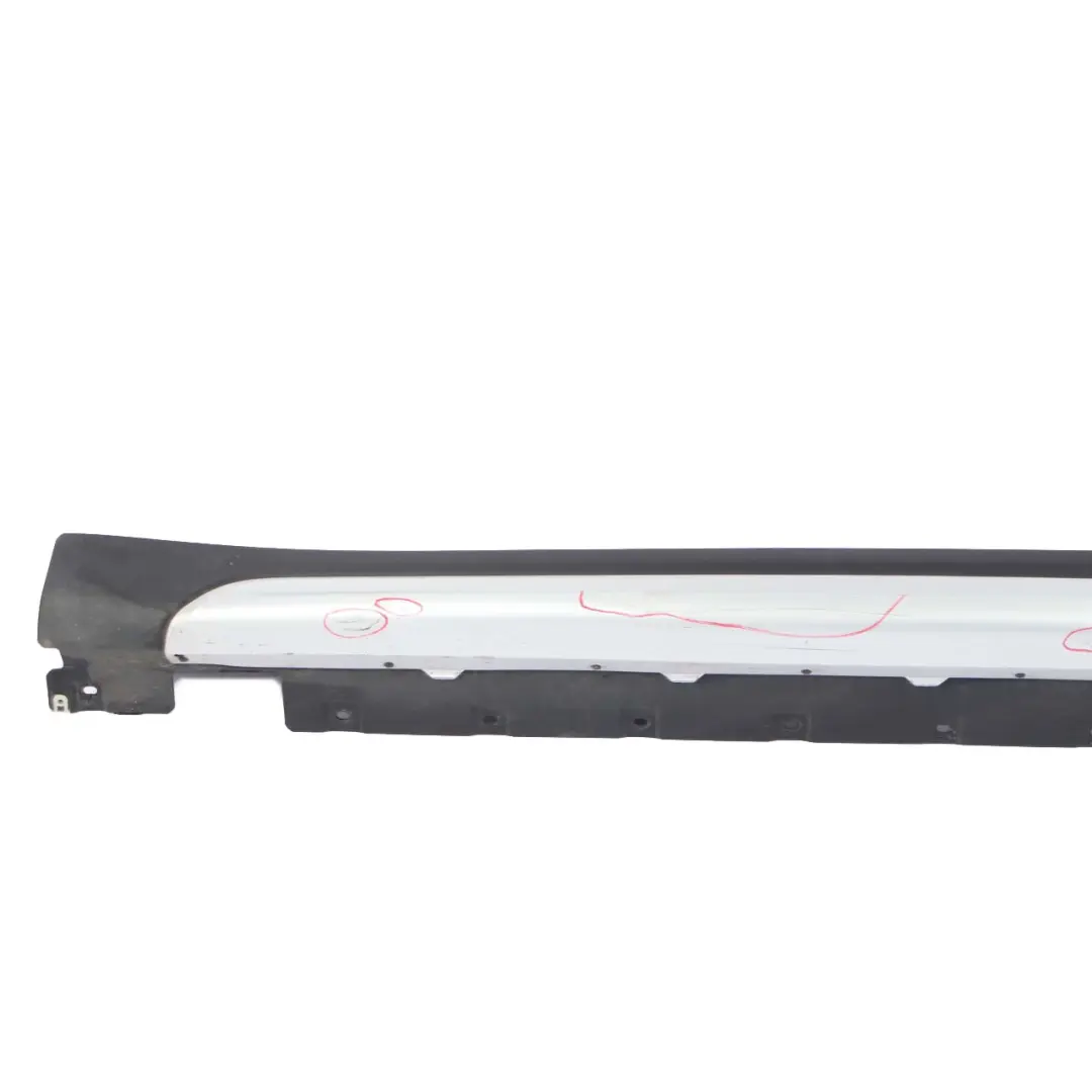 Mini Countryman F60 Side Skirt Left N/S Door Sill Trim Cover Silver - SKU 7389391 - Part number 7389391