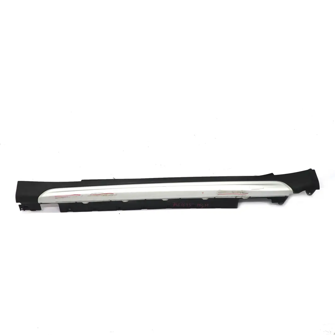 Side Skirt Left N/S Door Sill Trim Cover ALL4 Silver to Mini Countryman F60 with Part number 7467695 Mini Countryman F60 Side Skirt Left N/S Door Sill Trim Cover ALL4 Silver - SKU 7467695 - Part number 7467695