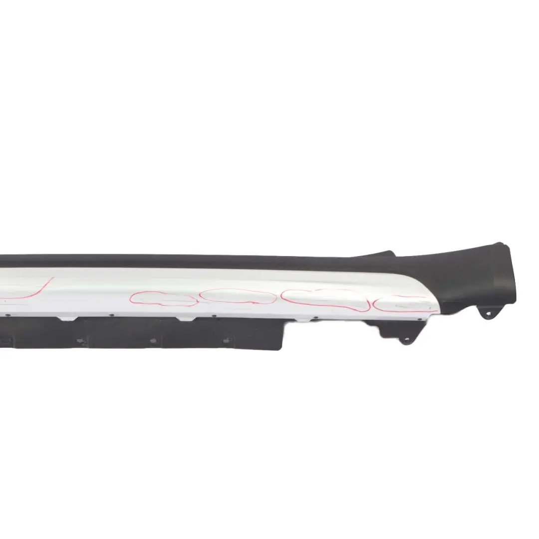 Mini Countryman F60 Side Skirt Left N/S Door Sill Trim Cover Silver - SKU 7389391 - Part number 7389391