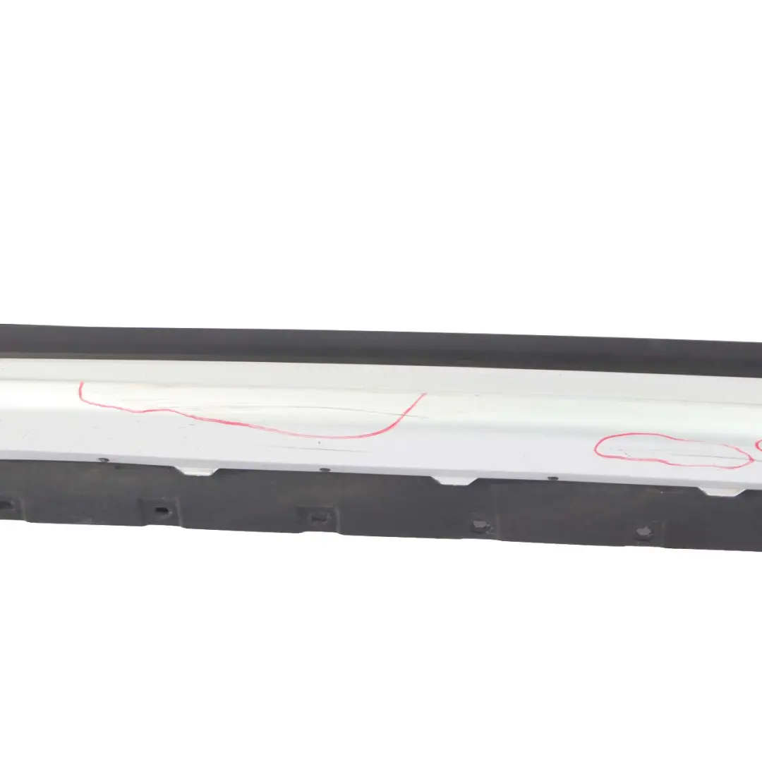 Side Skirt Left N/S Door Sill Trim Cover Silver to Mini Countryman F60 with Part number 7389391 Mini Countryman F60 Side Skirt Left N/S Door Sill Trim Cover Silver - SKU 7389391 - Part number 7389391