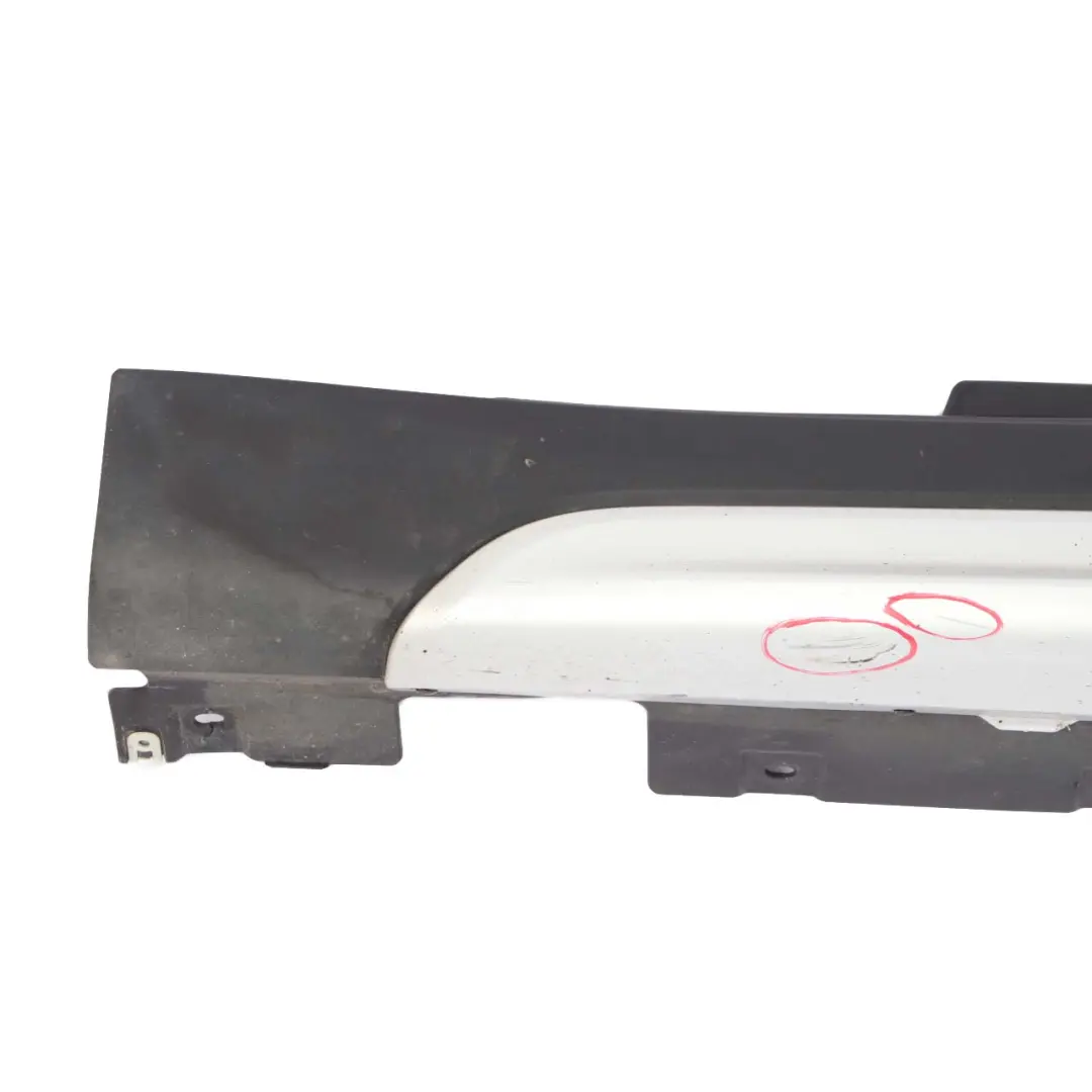 Side Skirt Left N/S Door Sill Trim Cover Silver to Mini Countryman F60 with Part number 7389391 Mini Countryman F60 Side Skirt Left N/S Door Sill Trim Cover Silver - SKU 7389391 - Part number 7389391