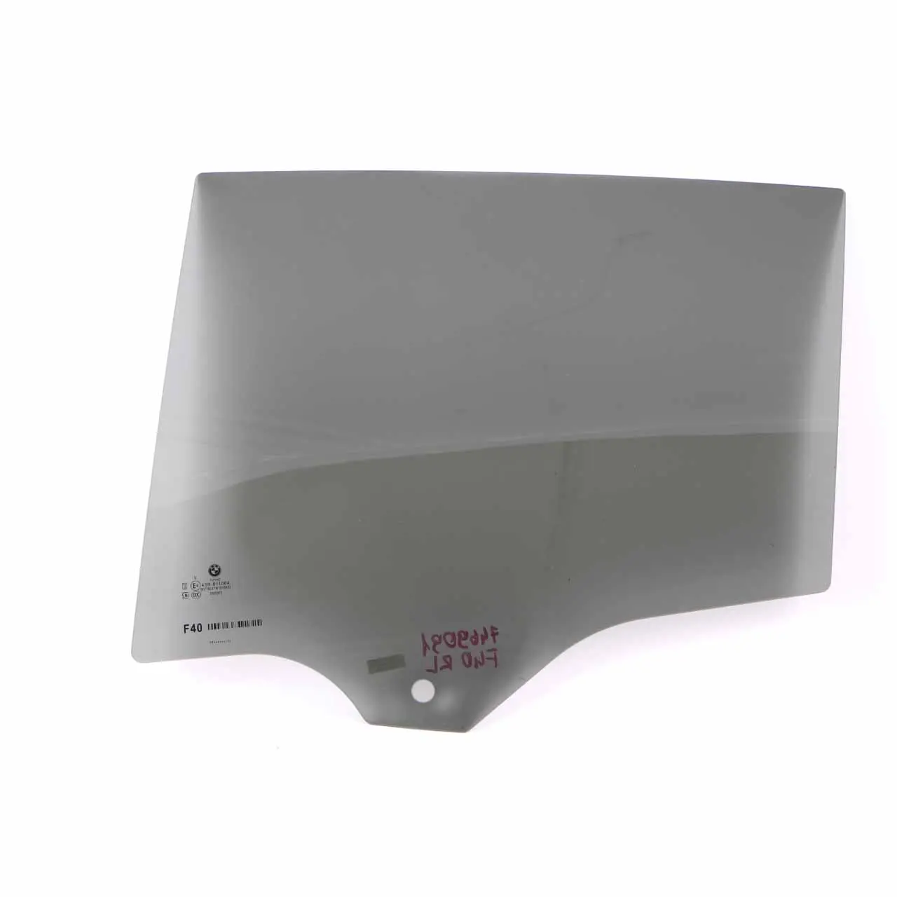 BMW F40 Finestrino Laterale Porta Posteriore Vetro Colorato Nero AS3 7469091