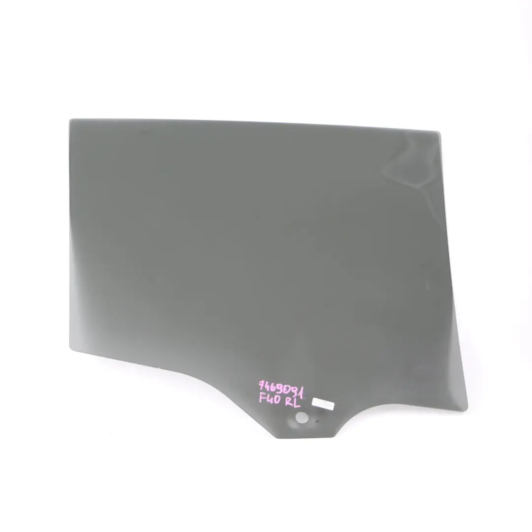 Side Window Door Rear Left N/S Glass Glazing Black Tinted AS3 BMW F40 - SKU 7469091 - Part number 7469091