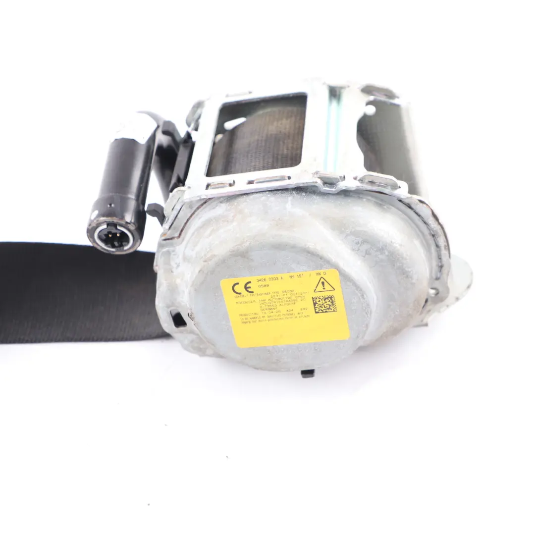 Seat Belt BMW X3 G01 X4 G02 Upper Belt Front Left N/S Black - SKU 7469933 - Part number 7469933