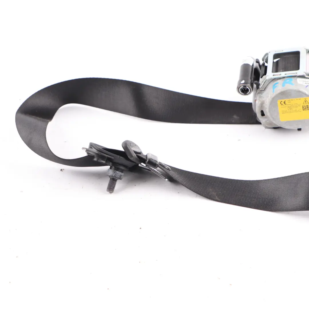 Belt BMW X3 G01 X4 G02 Upper Belt Front Right O/S Black to Seat with Part number 7469934 Seat Belt BMW X3 G01 X4 G02 Upper Belt Front Right O/S Black - SKU 7469934 - Part number 7469934