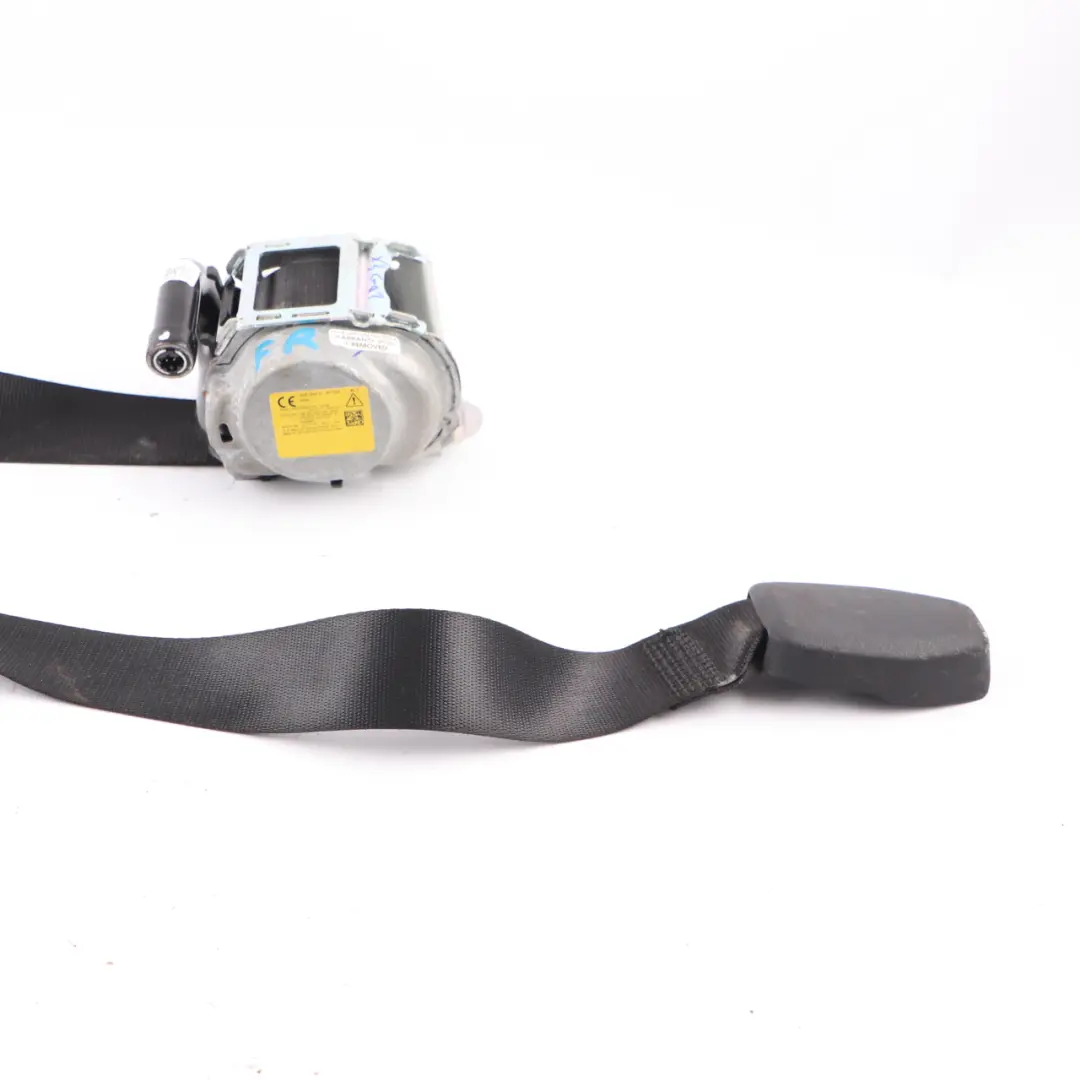 Belt BMW X3 G01 X4 G02 Upper Belt Front Right O/S Black to Seat with Part number 7469934 Seat Belt BMW X3 G01 X4 G02 Upper Belt Front Right O/S Black - SKU 7469934 - Part number 7469934