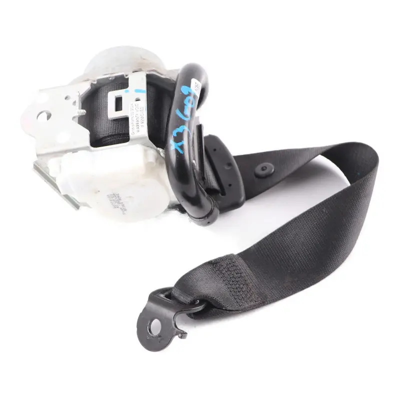 Sicherheitsgurt BMW X3 G01 X4 G02 Oberer Gurt Hinten Links Schwarz 7469997