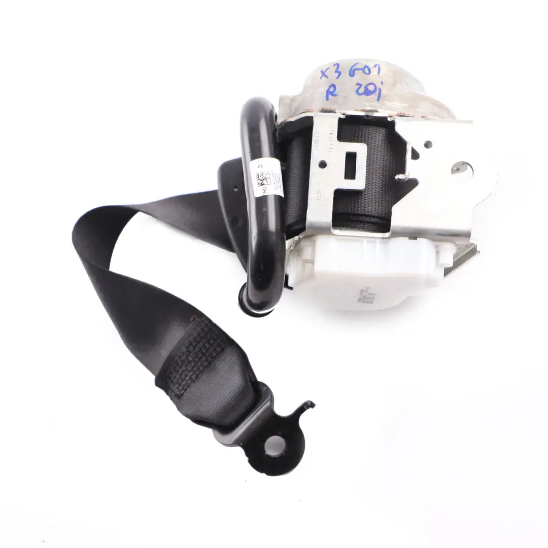 Ceinture De Sécurité Arrière Supérieure Droite Noire pour BMW X3 G01 à propos du numéro de pièce 7469998 BMW X3 G01 Ceinture De Sécurité Arrière Supérieure Droite Noire - SKU 7469998 - Numéro de pièce 7469998