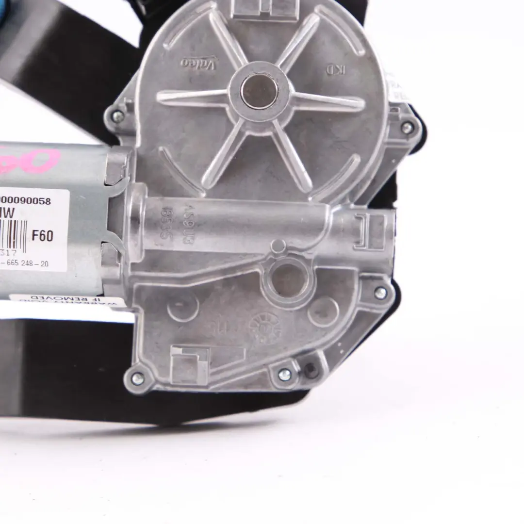 Mini Countryman F60 Motor del limpiaparabrisas trasero Tapa del maletero - SKU 7470343 - Número de pieza 7470343