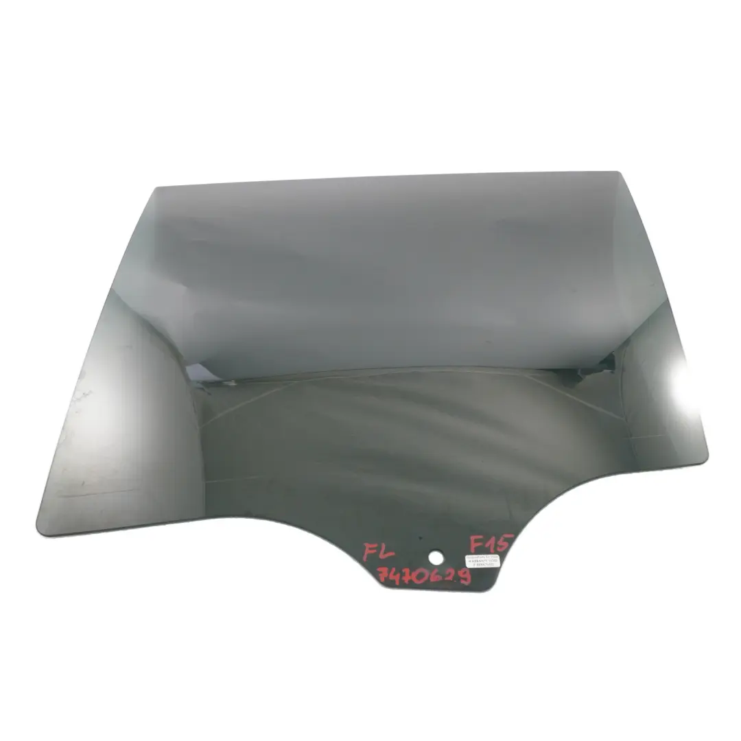 BMW X5 F15 Door Window Rear Left N/S Window Glass Tinted Black AS3 - SKU 7470629 - Part number 7470629