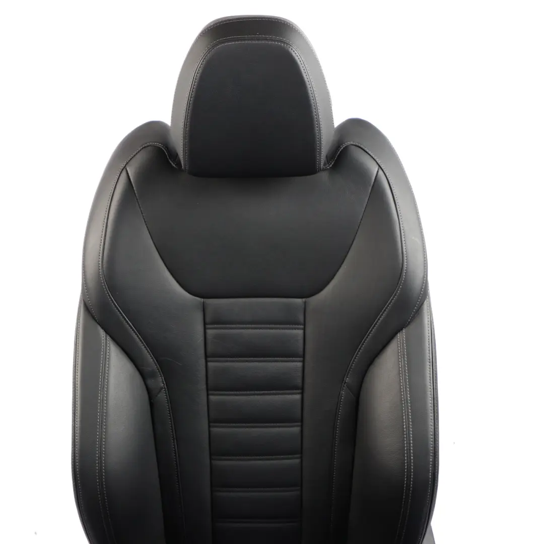  Asiento Delantero BMW X3 G01 Sport Calefaccionado Izquierdo Cuero Negro Gris - SKU 7472485-1 - Número de pieza 7472485