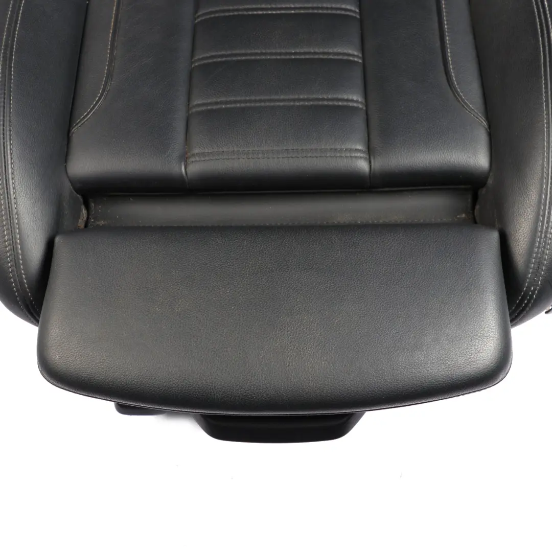 Front Seat BMW X3 G01 Sport Heated Left N/S Leather Vernasca Black Gray Stitch to with Part number 7472485 Front Seat BMW X3 G01 Sport Heated Left N/S Leather Vernasca Black Gray Stitch - SKU 7472485-1 - Part number 7472485