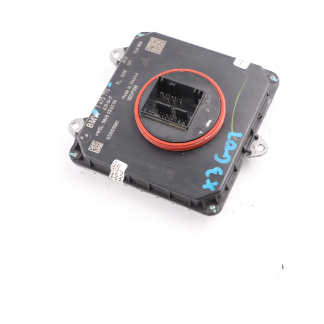 BMW G30 G31 X3 G01 LED Faro Ballast Modulo Sinistra Destra 8491412 - SKU 7472770 - Numero di parte 7472770