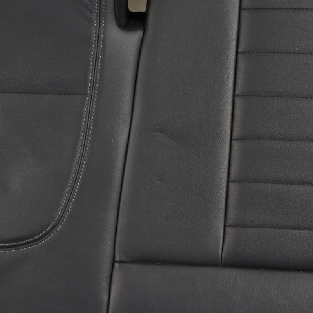 BMW X3 G01 Seat Bench Rear Couch Sofa Covering Black Leather Vernasca - SKU 7472909 - Part number 7472909