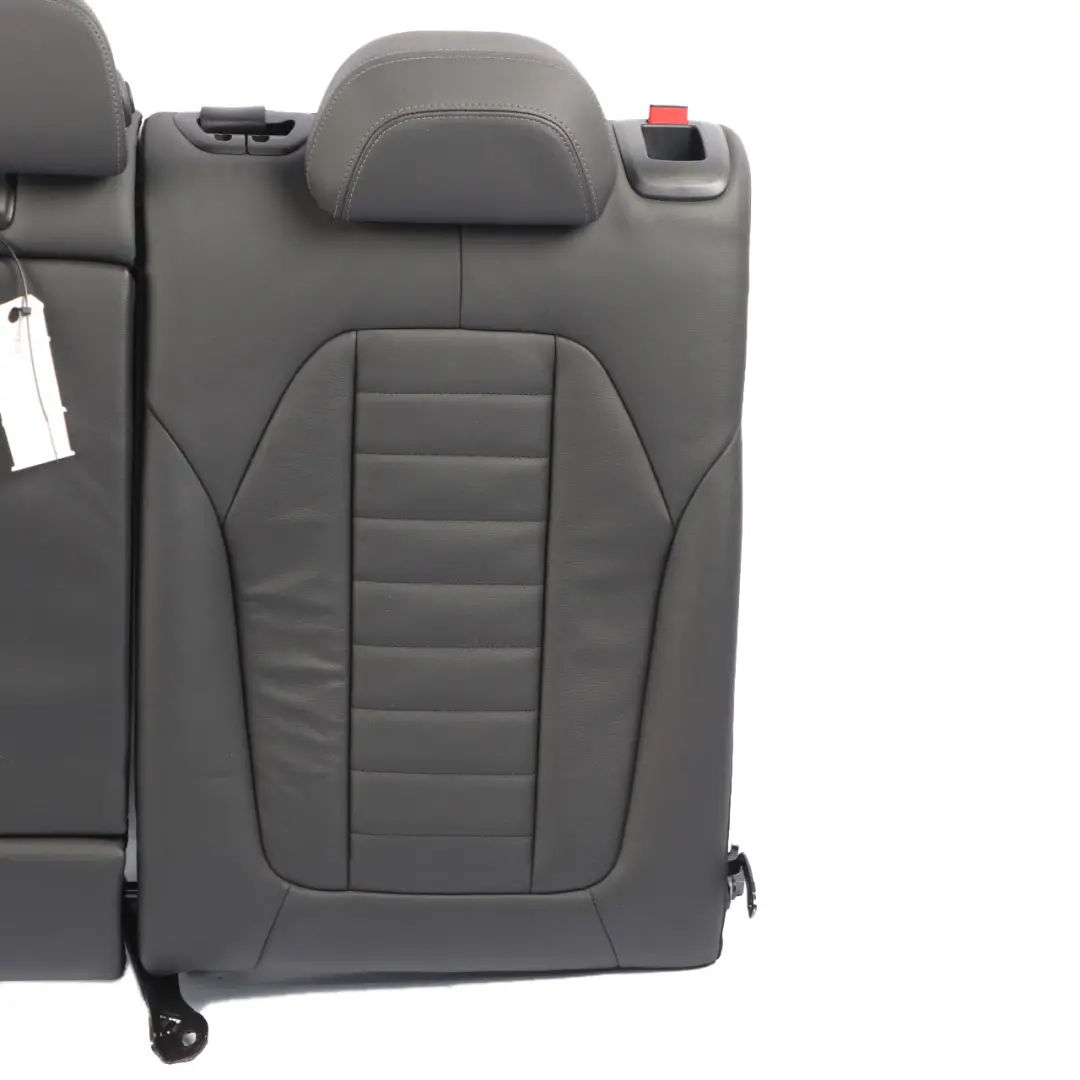 BMW G01 Rear Seat Backrest Left N/S Bench Back Cover Leather Vernasca Black - SKU 7472915 - Part number 7472915