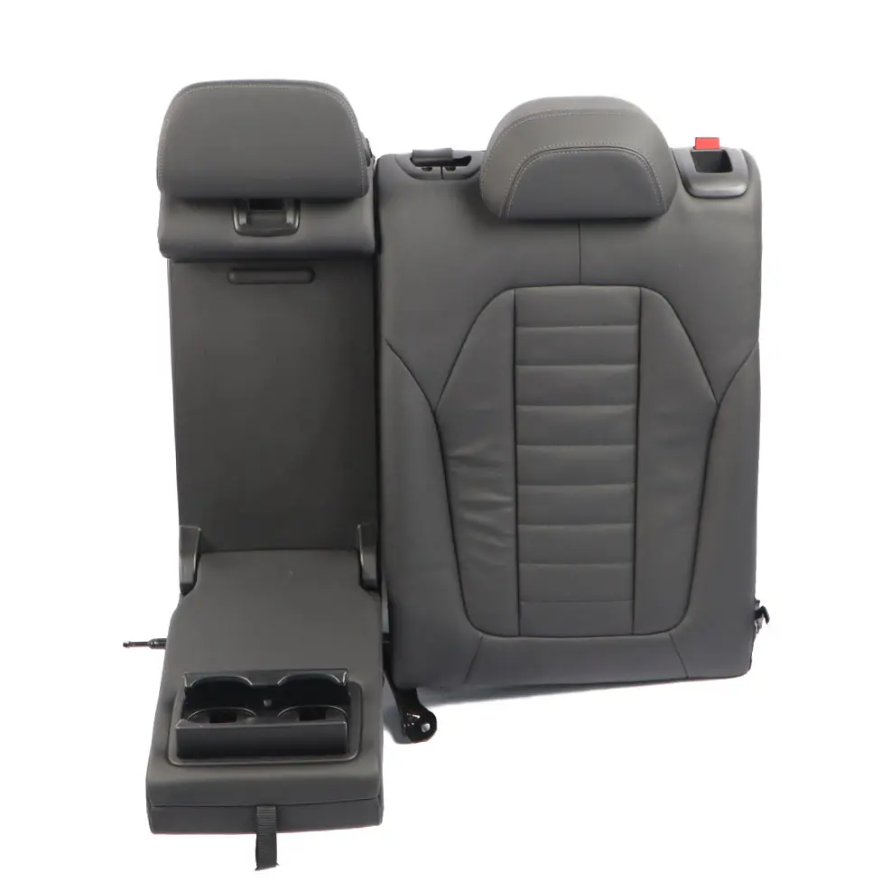 BMW G01 Rear Seat Backrest Left N/S Bench Back Cover Leather Vernasca Black - SKU 7472915 - Part number 7472915