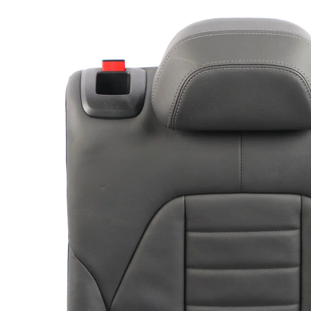 BMW G01 Rear Seat Backrest Right O/S Bench Back Cover Leather Vernasca Black - SKU 7472916 - Part number 7472916