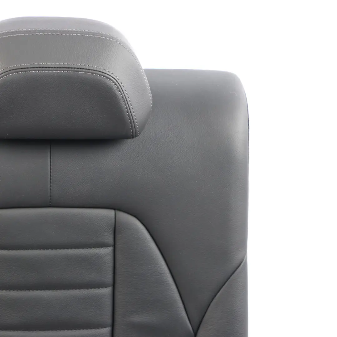 BMW G01 Rear Seat Backrest Right O/S Bench Back Cover Leather Vernasca Black - SKU 7472916 - Part number 7472916