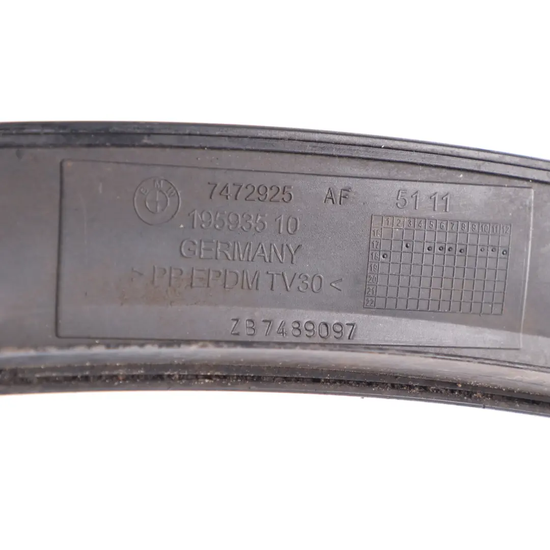 Arch Fender Front Left N/S Housing Trim Strip Cover to BMW i3 I01 LCI Wheel with Part number 7472925 BMW i3 I01 LCI Wheel Arch Fender Front Left N/S Housing Trim Strip Cover - SKU 7472925 - Part number 7472925