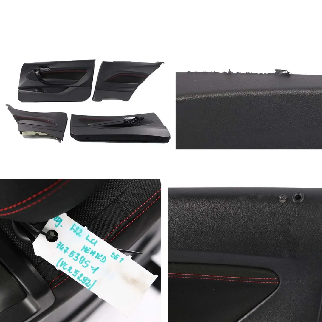 Seats BMW F22 Coupe Heated M Sport Cloth Fabric Interior Seat Red Door Cards to with Part number 7475395 Seats BMW F22 Coupe Heated M Sport Cloth Fabric Interior Seat Red Door Cards - SKU 7475395-1 - Part number 7475395