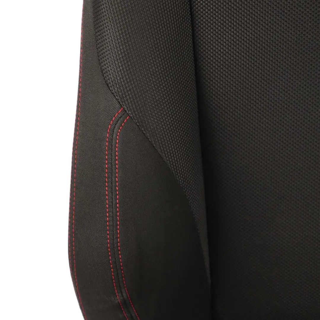  Seats BMW F22 Coupe Heated M Sport Cloth Fabric Interior Seat Red Door Cards - SKU 7475395-1 - Part number 7475395