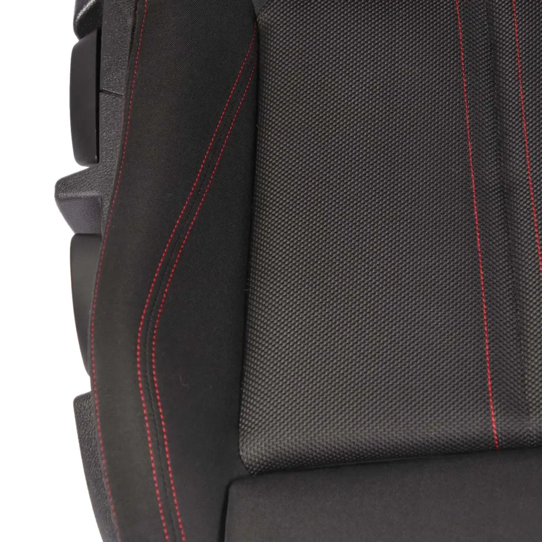  Seats BMW F22 Coupe Heated M Sport Cloth Fabric Interior Seat Red Door Cards - SKU 7475395-1 - Part number 7475395