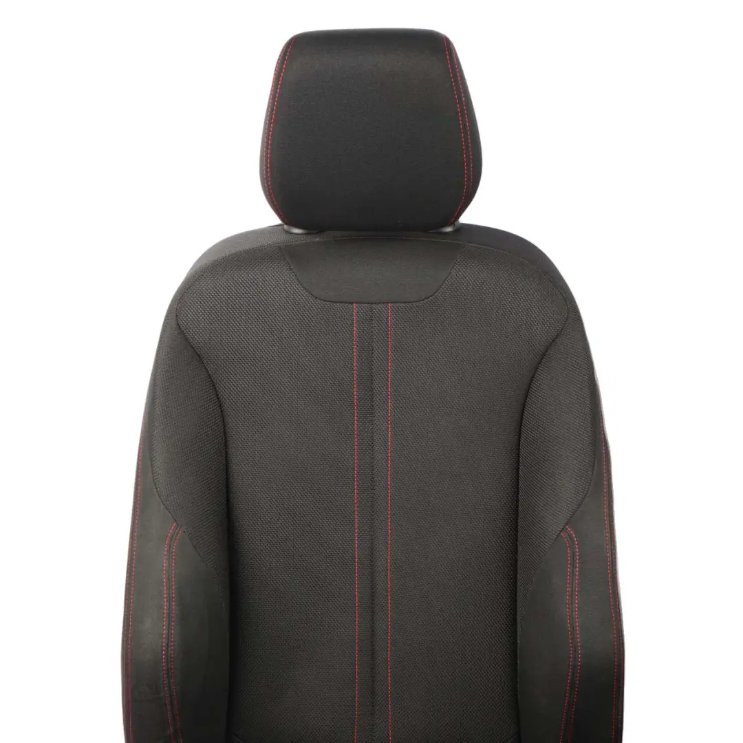 Sport Seats BMW F20 LCI Cloth Front Rear Seat Set Fabric Track Anthracite Red - SKU 7475397-1 - Part number 7475397