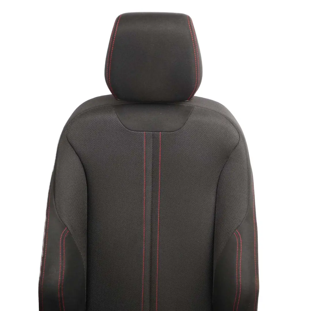 Sport Seats BMW F20 LCI Cloth Front Rear Seat Set Fabric Track Anthracite Red - SKU 7475397-1 - Part number 7475397