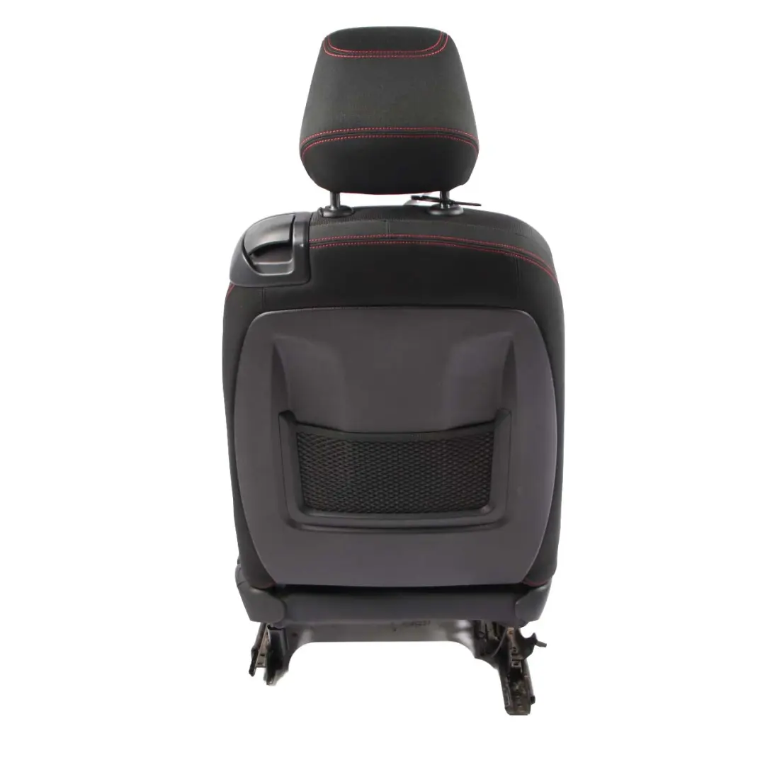 BMW F21 LCI Sport Cloth Fabric Anthracite Red Front Left N/S Seat - SKU 7475401-1 - Part number 7475401