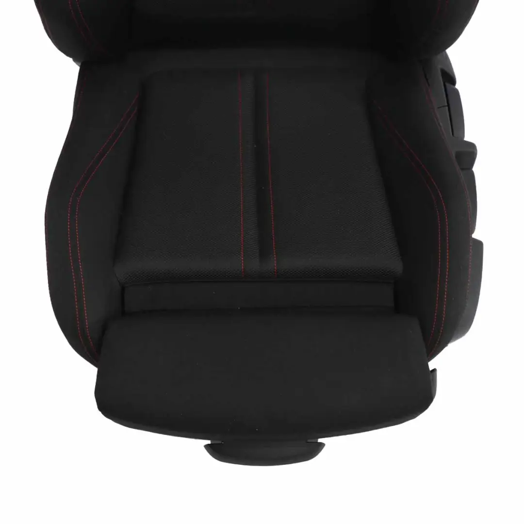 BMW F21 LCI Siège avant gauche en tissu sport chauffant Anthracite rouge - SKU 7475401-2 - Numéro de pièce 7475401
