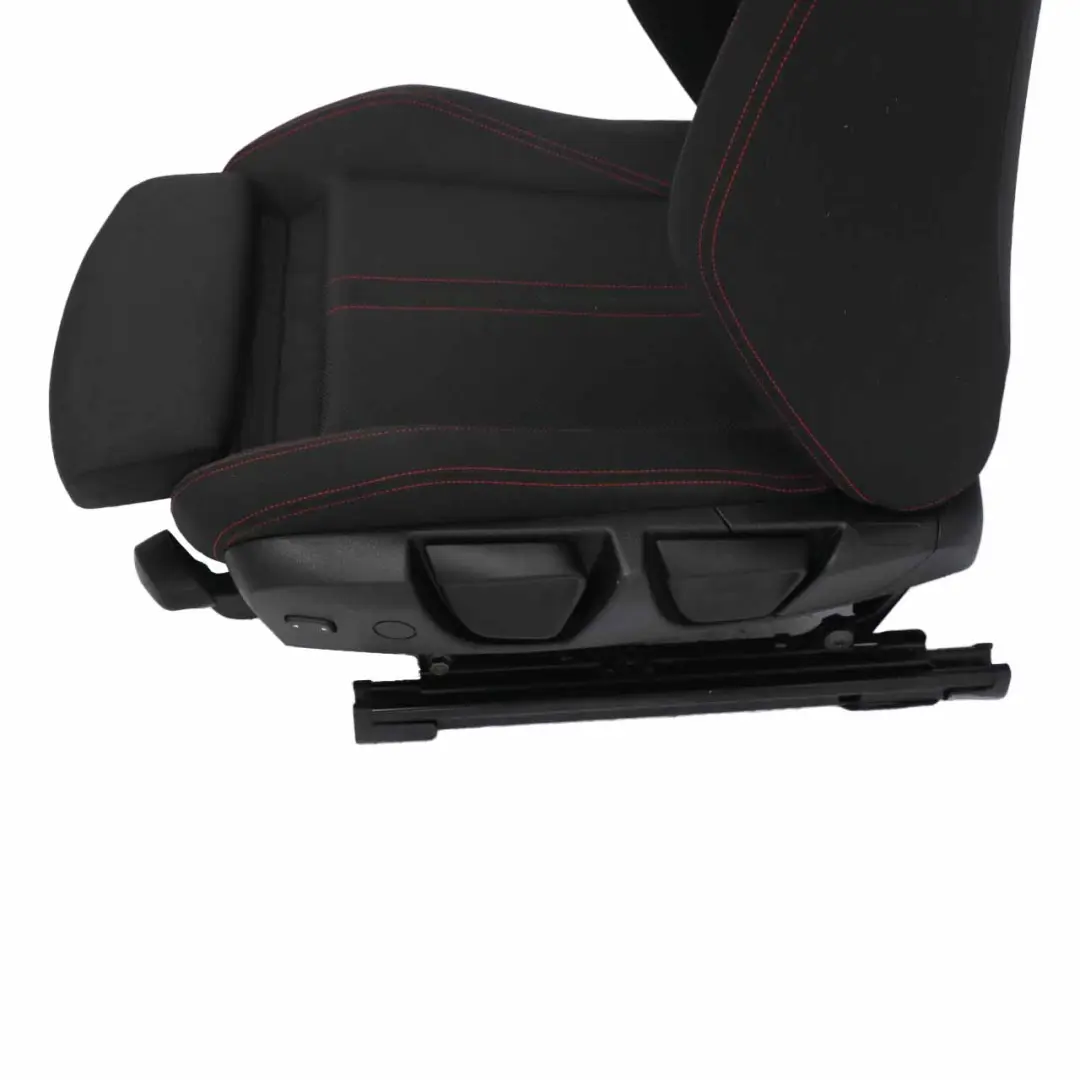 BMW F21 LCI Sport Calefactable Tela Antracita Rojo Delantero Asiento Izquierdo - SKU 7475401-2 - Número de pieza 7475401