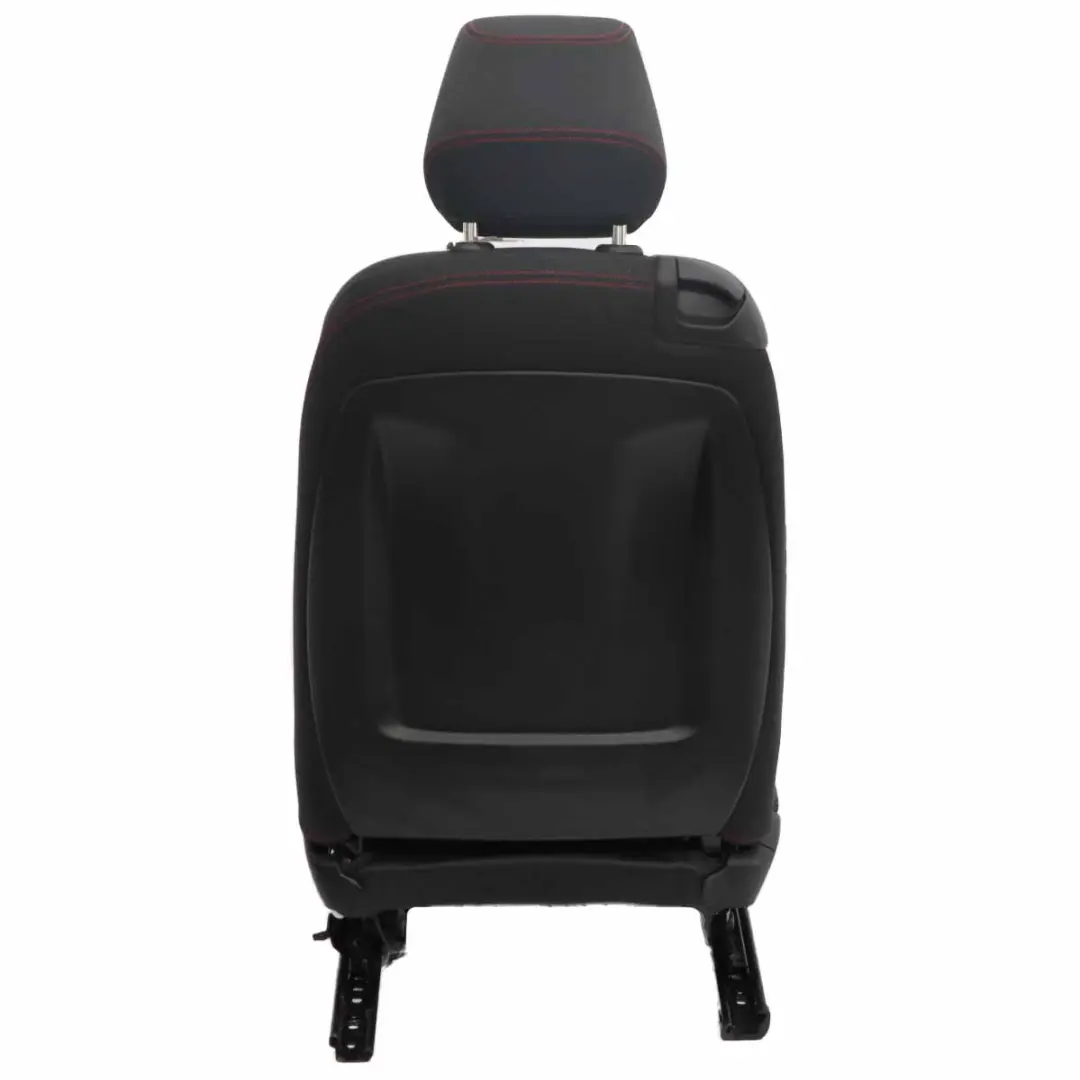 BMW F21 LCI Sport Heated Cloth Fabric Anthracite Red Front Right O/S Seat - SKU 7475402-2 - Part number 7475402