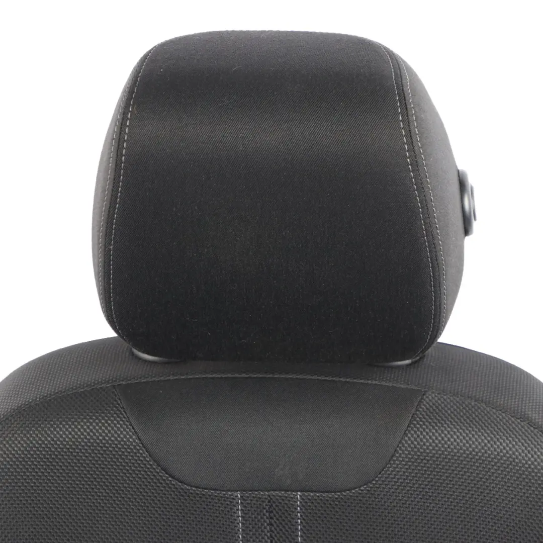 Front Seat Sport Left N/S Interior Cloth Fabric Anthracit Grey BMW F30 LCI - SKU 7475403-2 - Part number 7475403