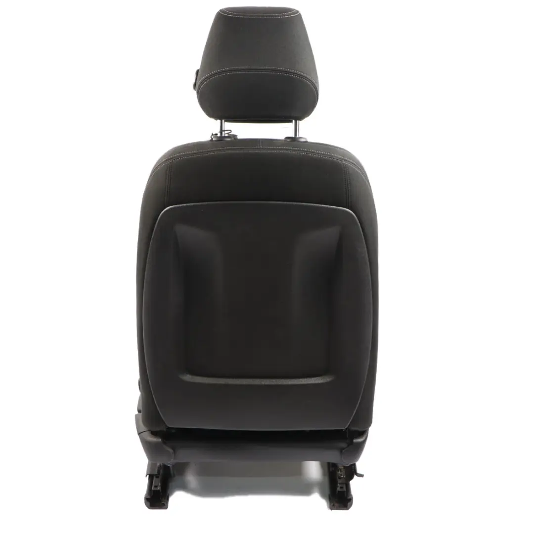 Vorne Links Sitz Stoff Corner Anthrazit Akcent Grau BMW F30 LCI Sport - SKU 7475403-2 - Teilenummer 7475403