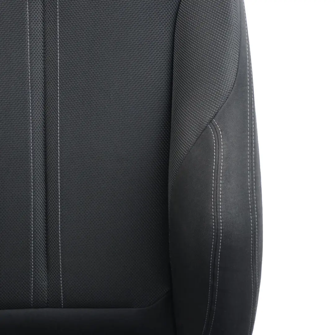 Front Seat Sport Left N/S Interior Cloth Fabric Anthracit Grey BMW F30 LCI - SKU 7475403-2 - Part number 7475403