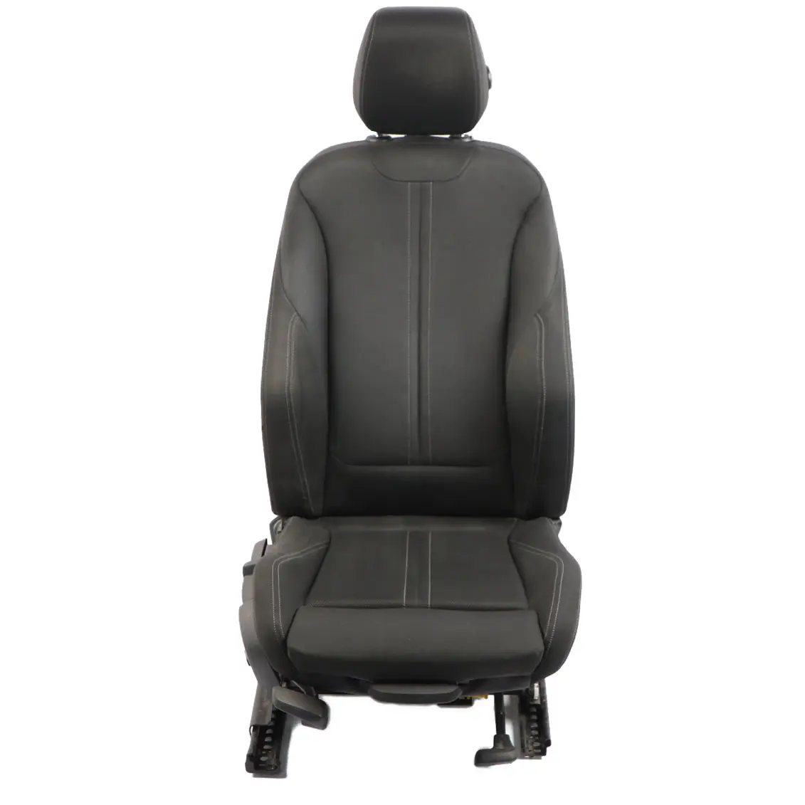BMW F20 LCI Sitz Sport Stoff Ecke Anthrazit Grau Vorne Rechts