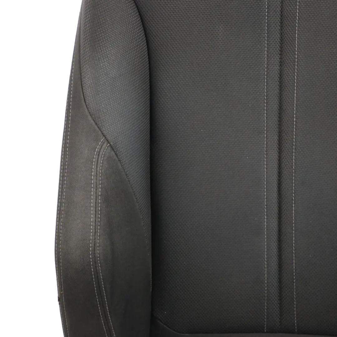 BMW F30 F31 LCI Seat Sport Cloth Fabric Corner Anthracite Grey Front Right O/S - SKU 7475404-2 - Part number 7475404