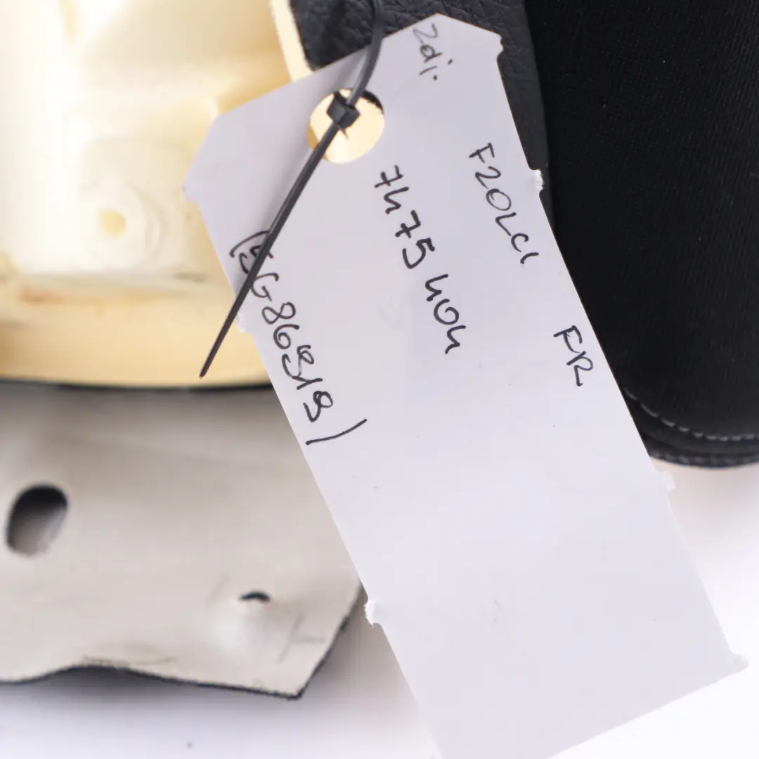 Backrest BMW F20 F30 LCI Front Right O/S Sport Cover Cloth Anthracite Grey to Seat with Part number 7475404 Seat Backrest BMW F20 F30 LCI Front Right O/S Sport Cover Cloth Anthracite Grey - SKU 7475404 - Part number 7475404