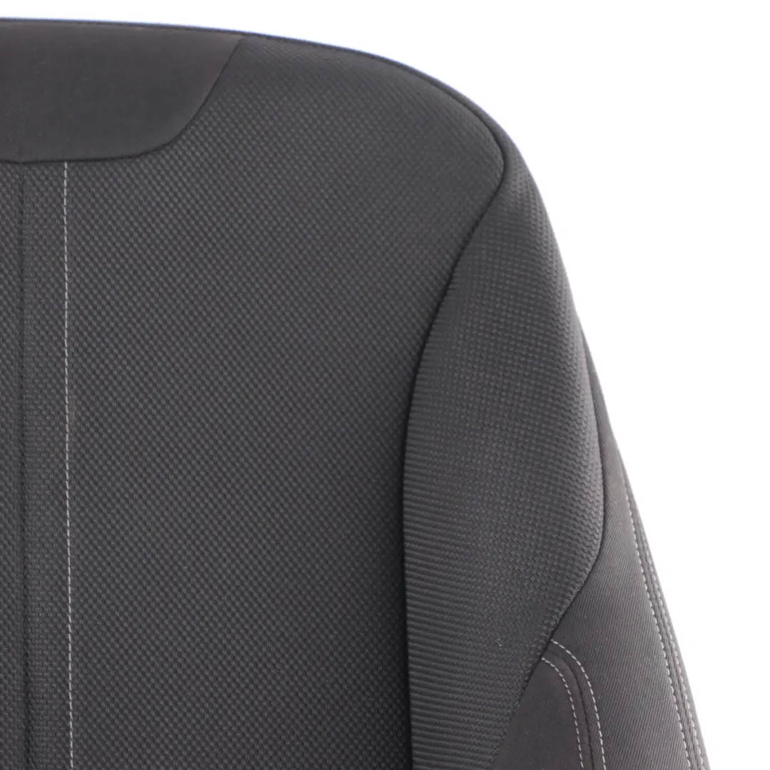 Backrest BMW F20 F30 LCI Front Right O/S Sport Cover Cloth Anthracite Grey to Seat with Part number 7475404 Seat Backrest BMW F20 F30 LCI Front Right O/S Sport Cover Cloth Anthracite Grey - SKU 7475404 - Part number 7475404