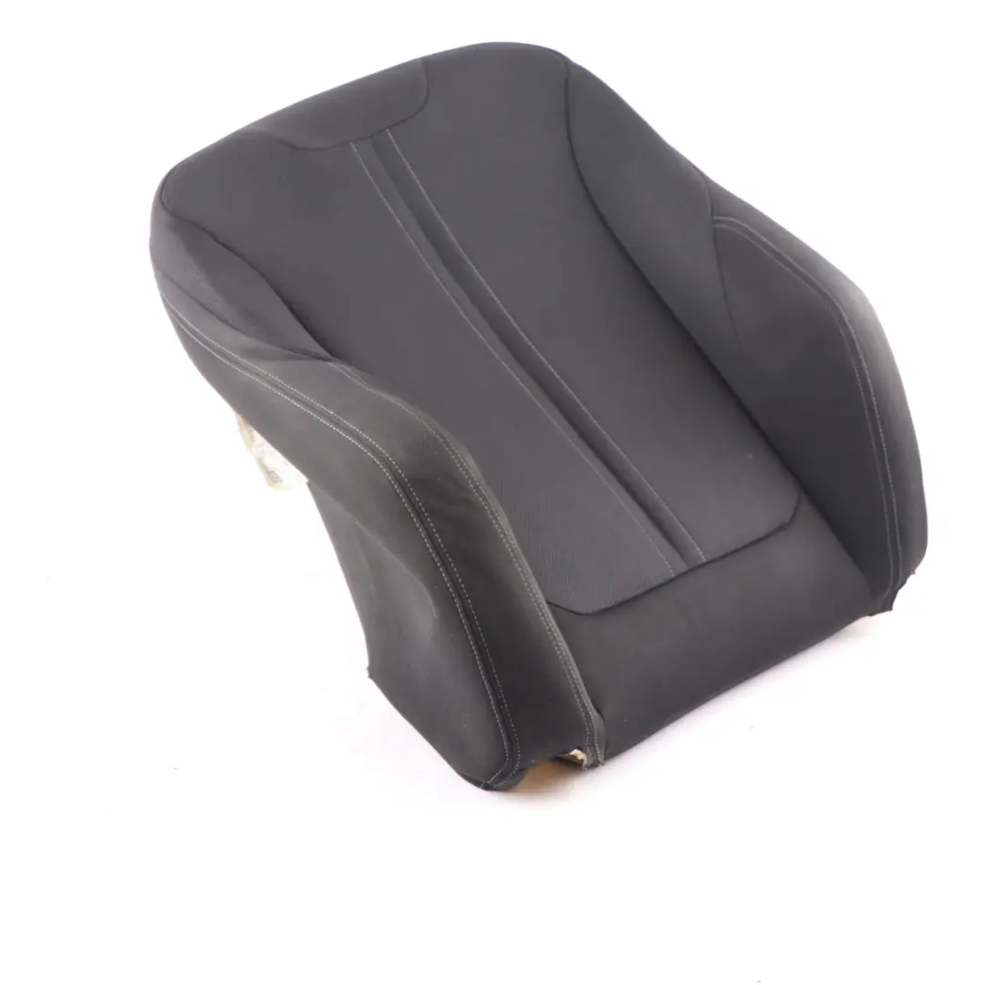 Backrest BMW F20 F30 LCI Front Right O/S Sport Cover Cloth Anthracite Grey to Seat with Part number 7475404 Seat Backrest BMW F20 F30 LCI Front Right O/S Sport Cover Cloth Anthracite Grey - SKU 7475404 - Part number 7475404