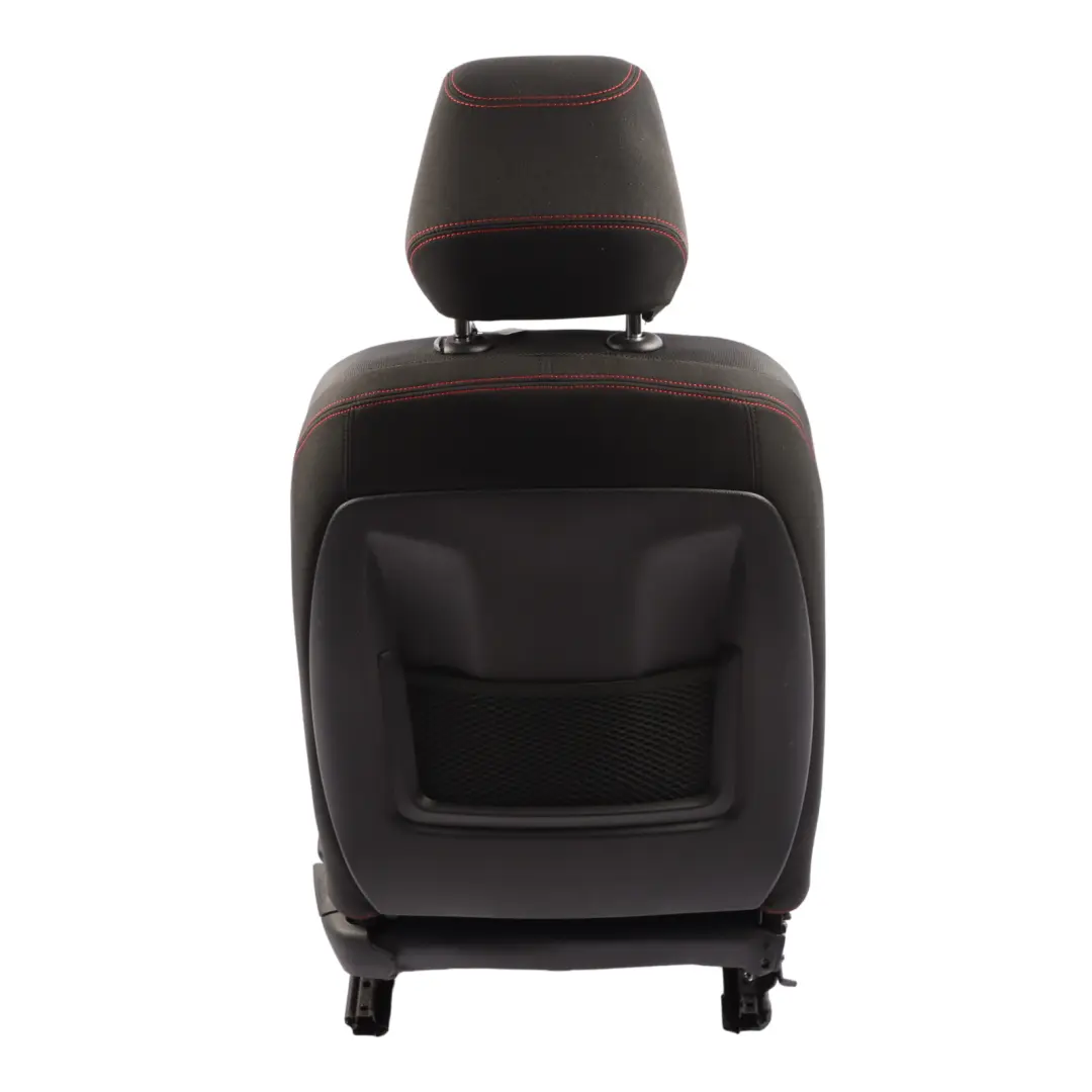 BMW F20 LCI Front Seat Left N/S Sport Heated Cloth Fabric Anthracite Red - SKU 7475405-1 - Part number 7475405